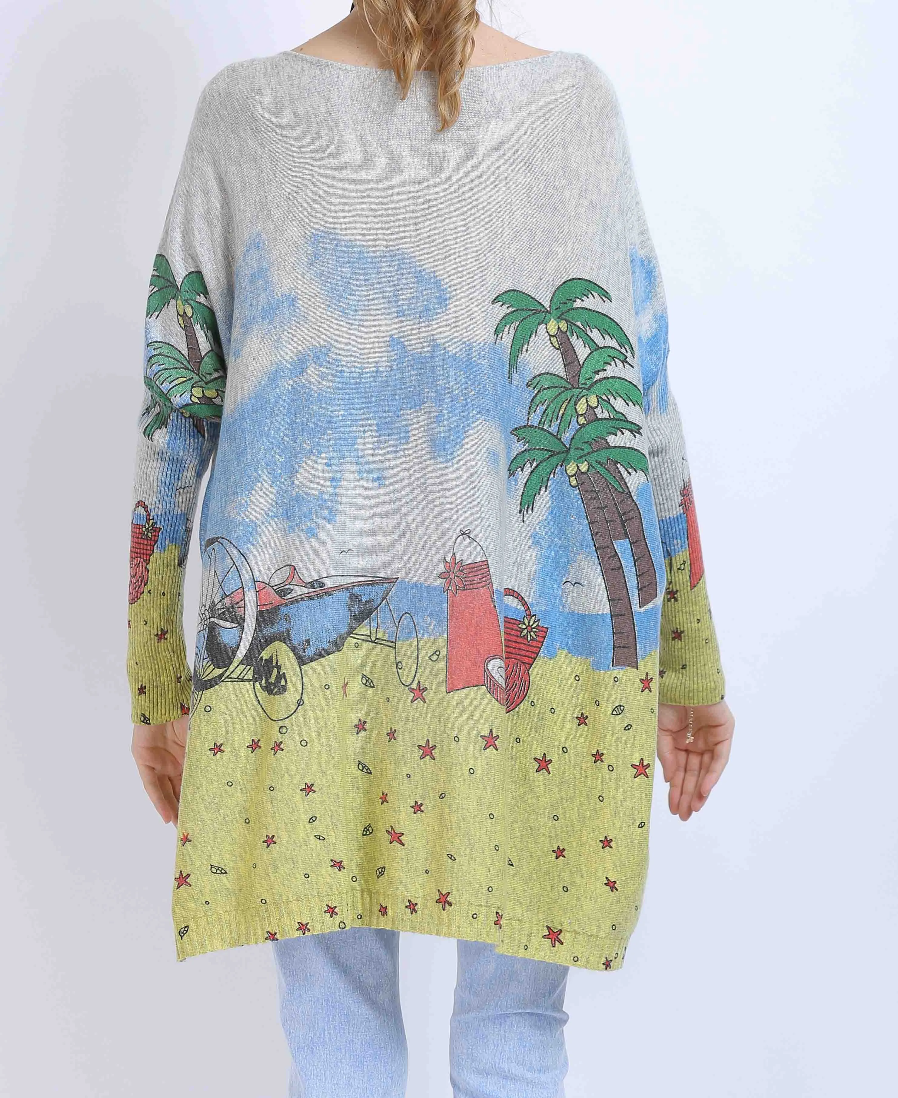 ellazhu Casual Sweater Sweatshirts DH28