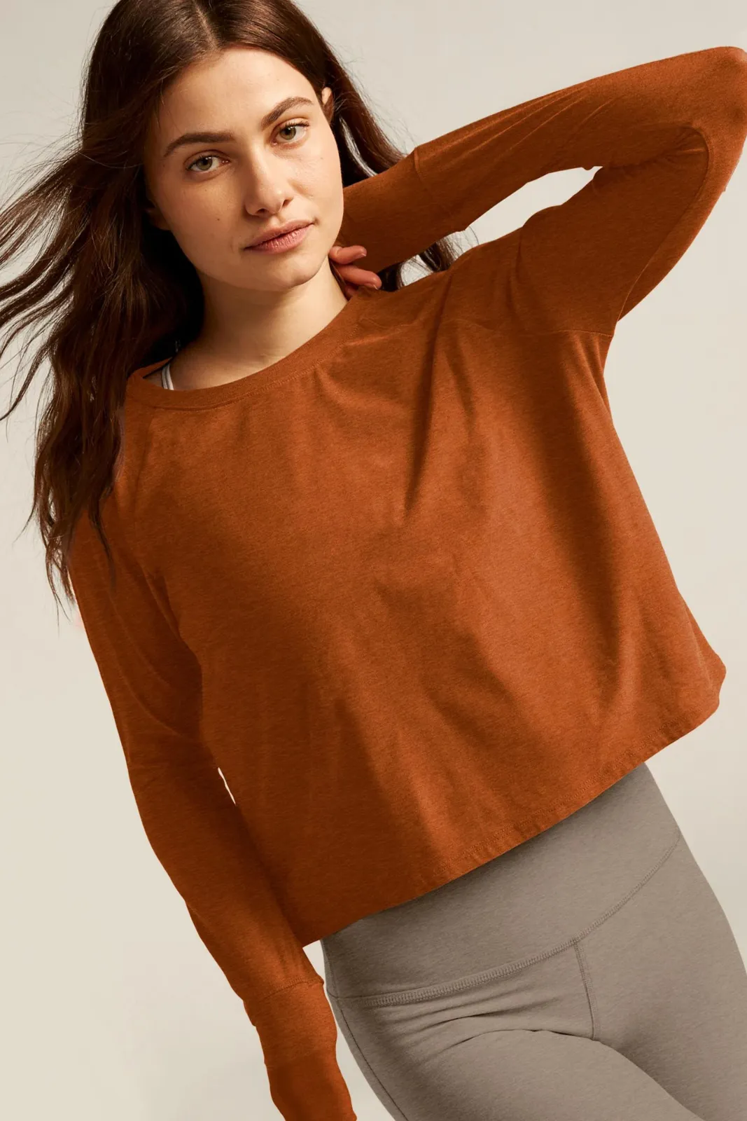 Featherweight Daydreamer Pullover , Warm Clay Heather