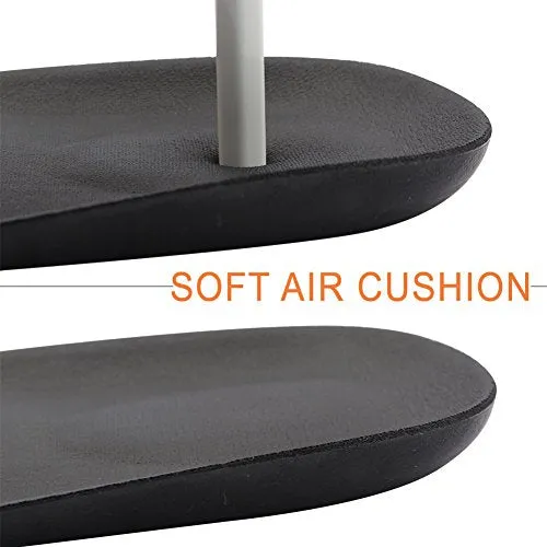 footinsole Dress Shoe Inserts Heel Cushion Insoles – Comfortable - Leather Black