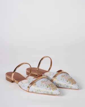 frankie flat - pale blue and brass