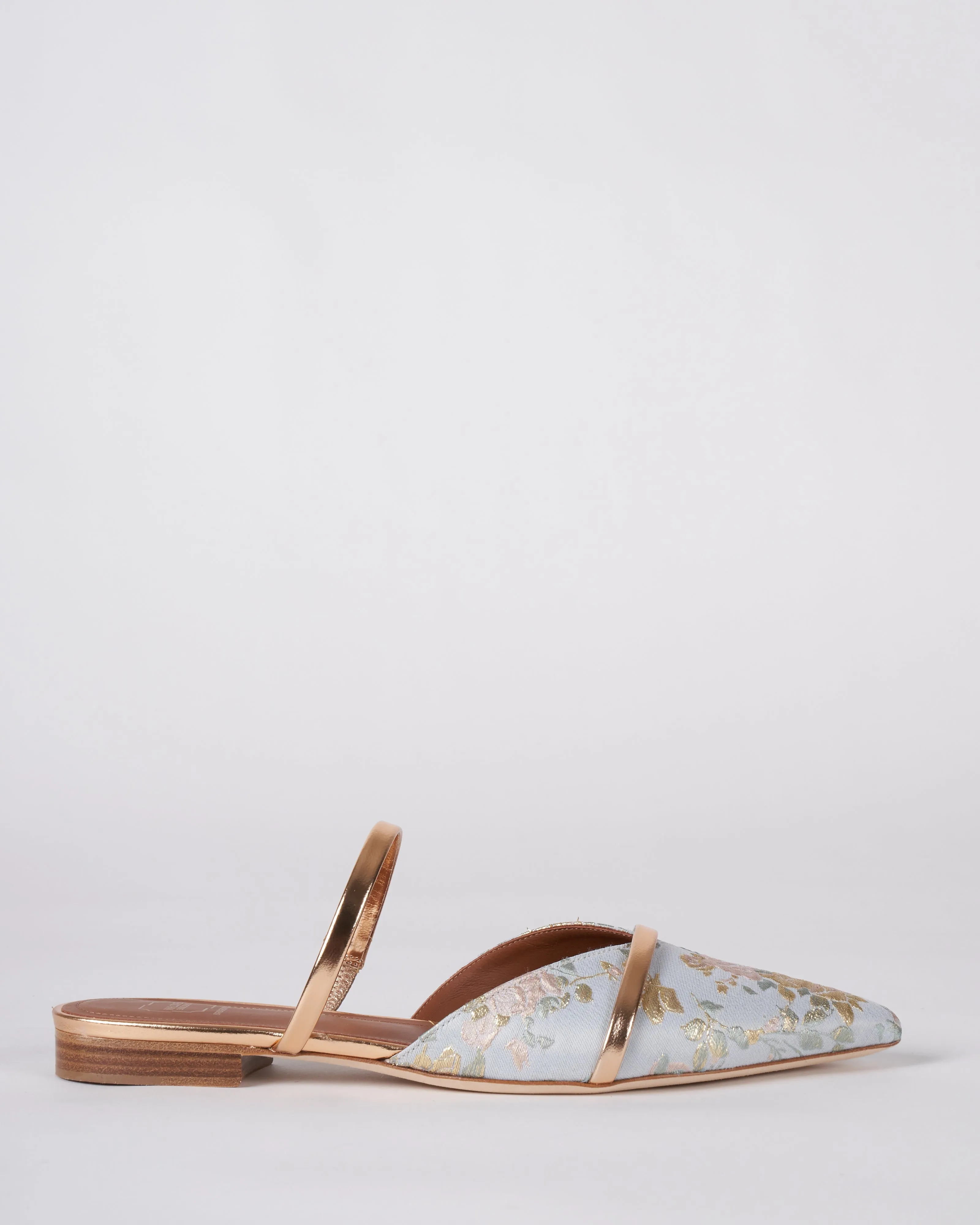 frankie flat - pale blue and brass
