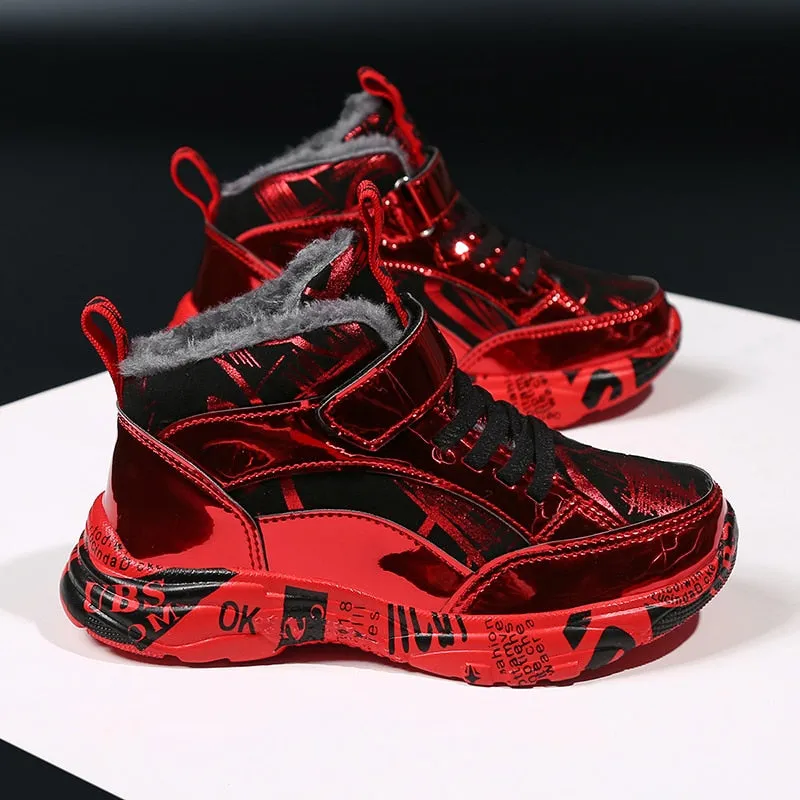 Gold Standard Kids Winter Running Sneakers Shoes