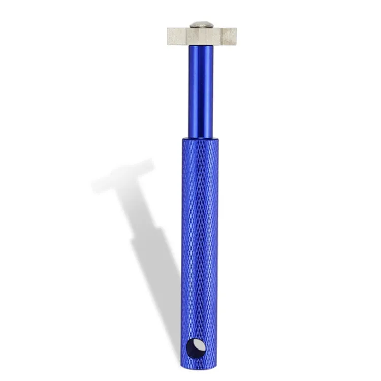 Golf Grooving Head Sharpening Strong Wedge Alloy Tool(Blue)