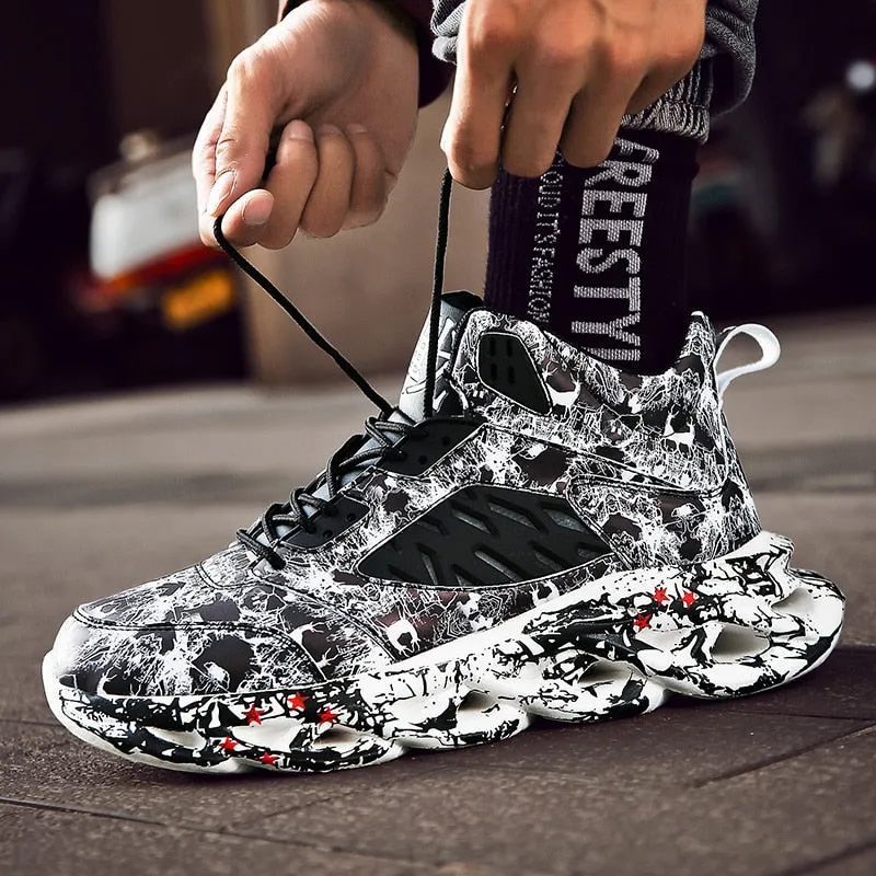 Graffiti Y3 Sneakers