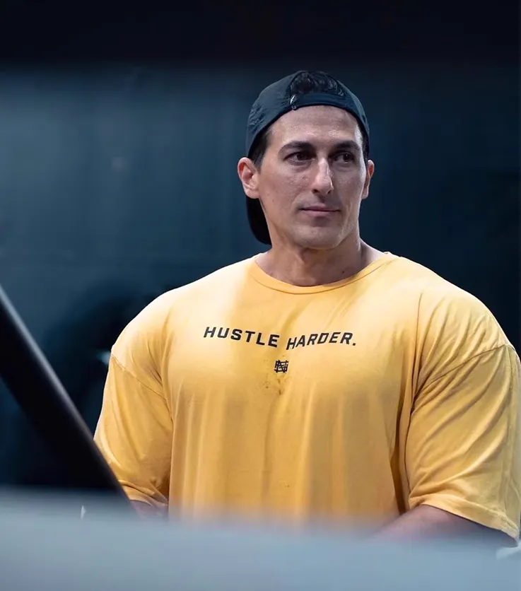 GYM BUDDY THAVAGE HUSTLE HARDER WORKOUT T SHIRTS