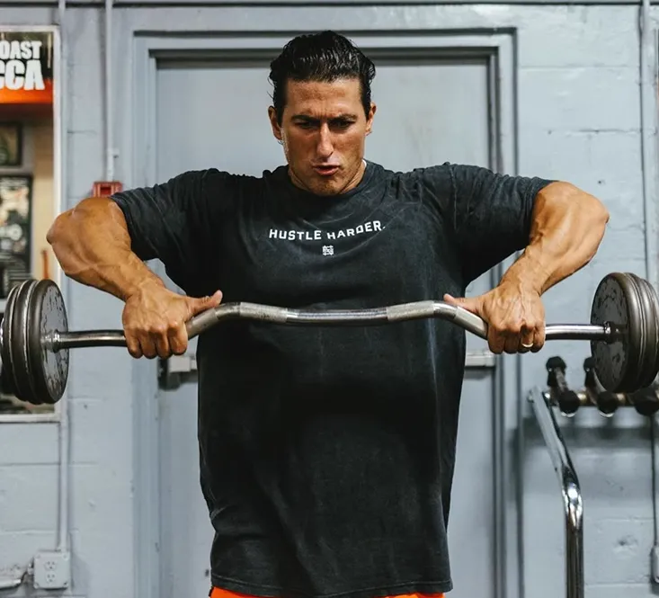GYM BUDDY THAVAGE HUSTLE HARDER WORKOUT T SHIRTS