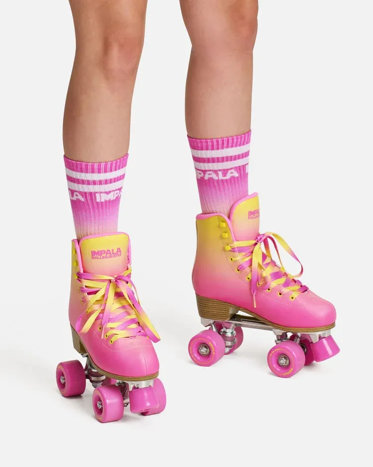 Impala Stripe Skate Socks - 3 Pack Tropicana