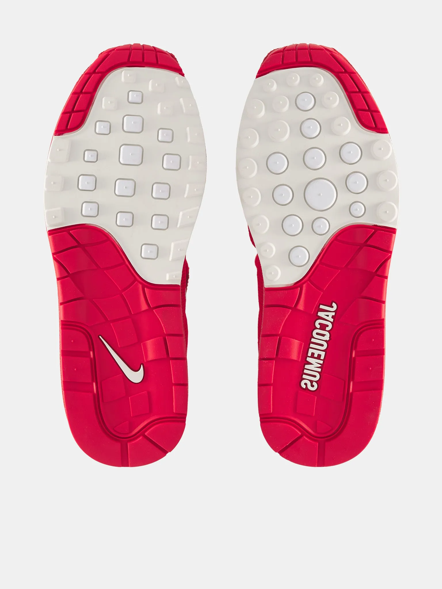 Jacquemus Air Max 1 86 Sneakers (HM6690-600-RED-SILVER)
