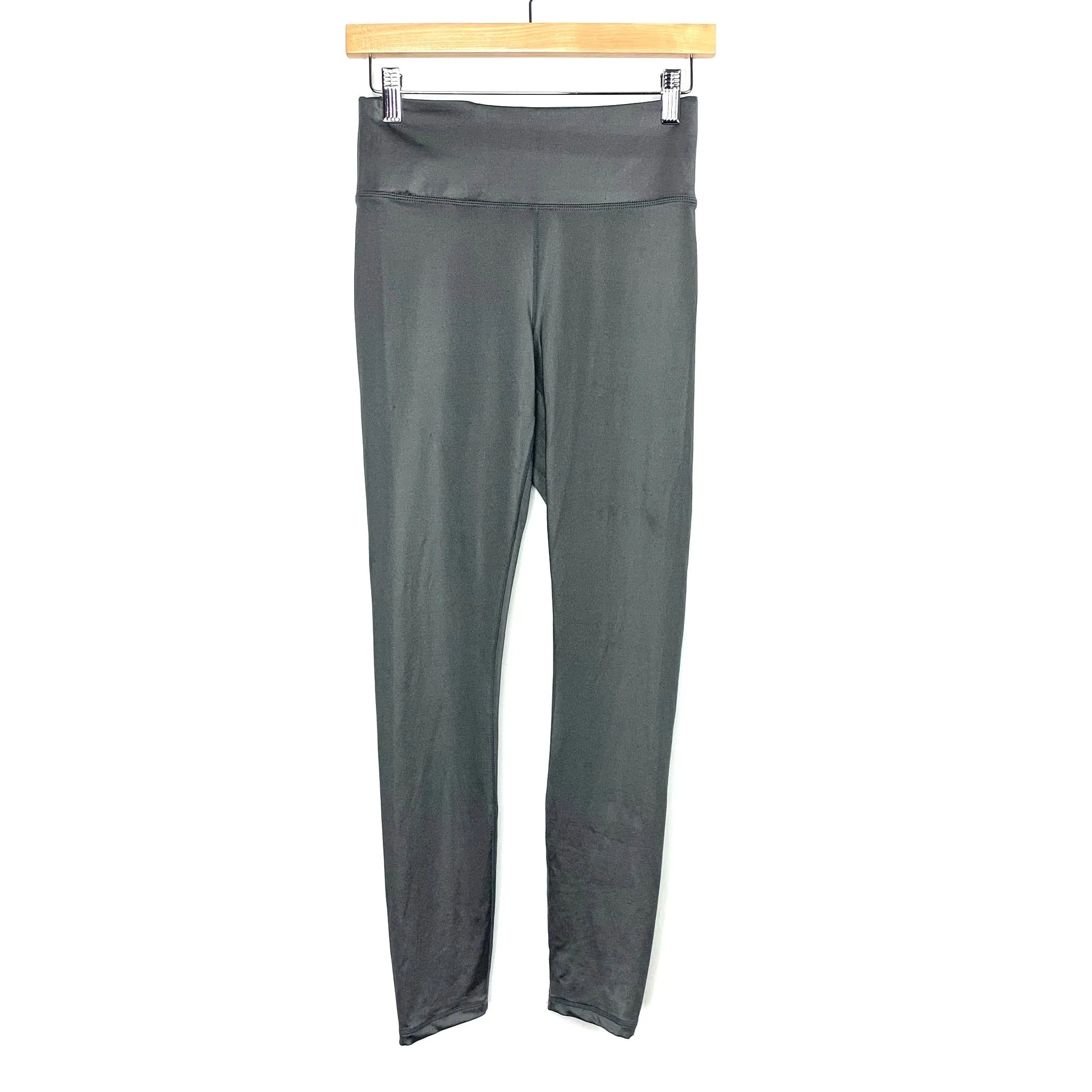 Jockey Charcoal Leggings- Size S (Inseam 26")