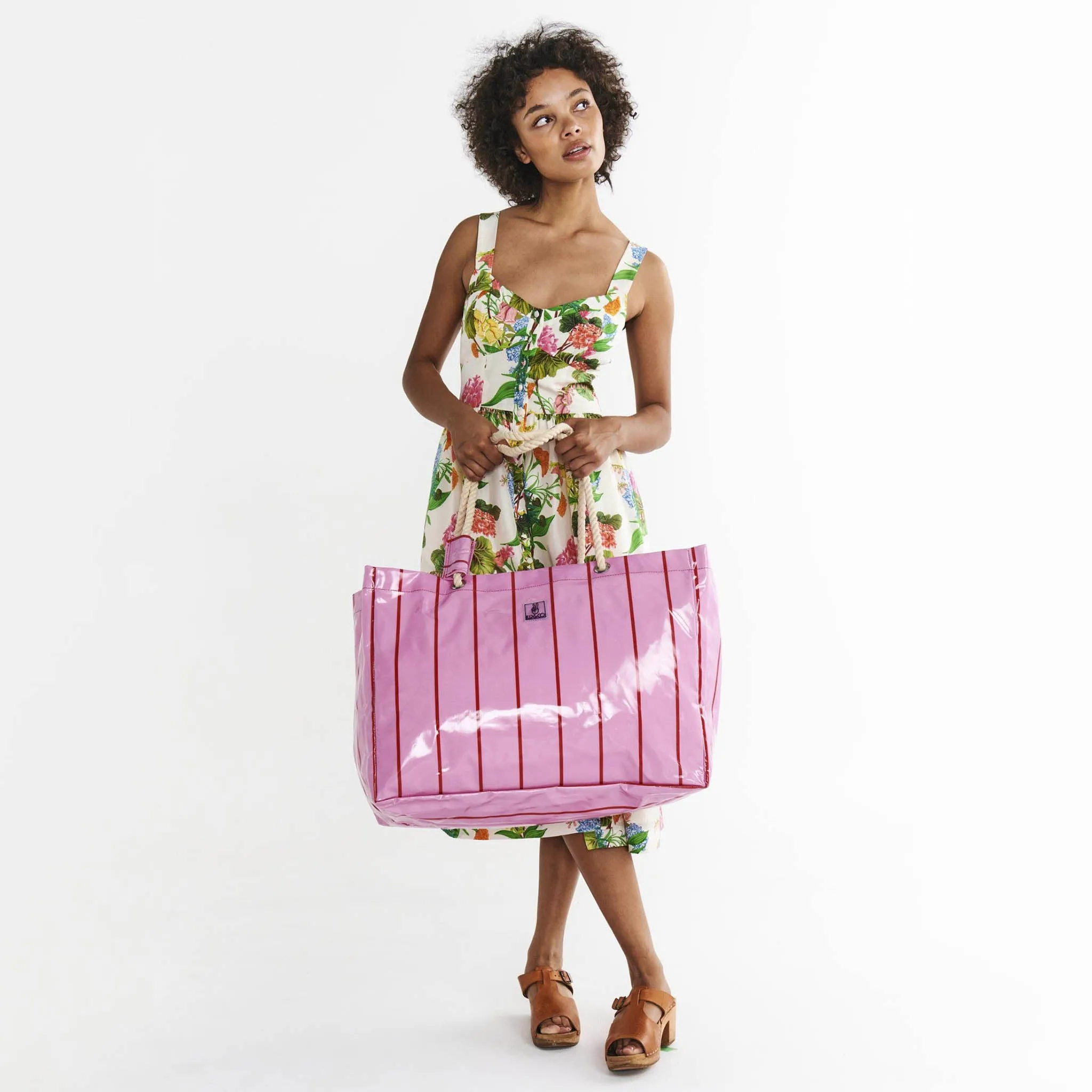 Kip & Co Beach Bag - Iced Vovo Stripe