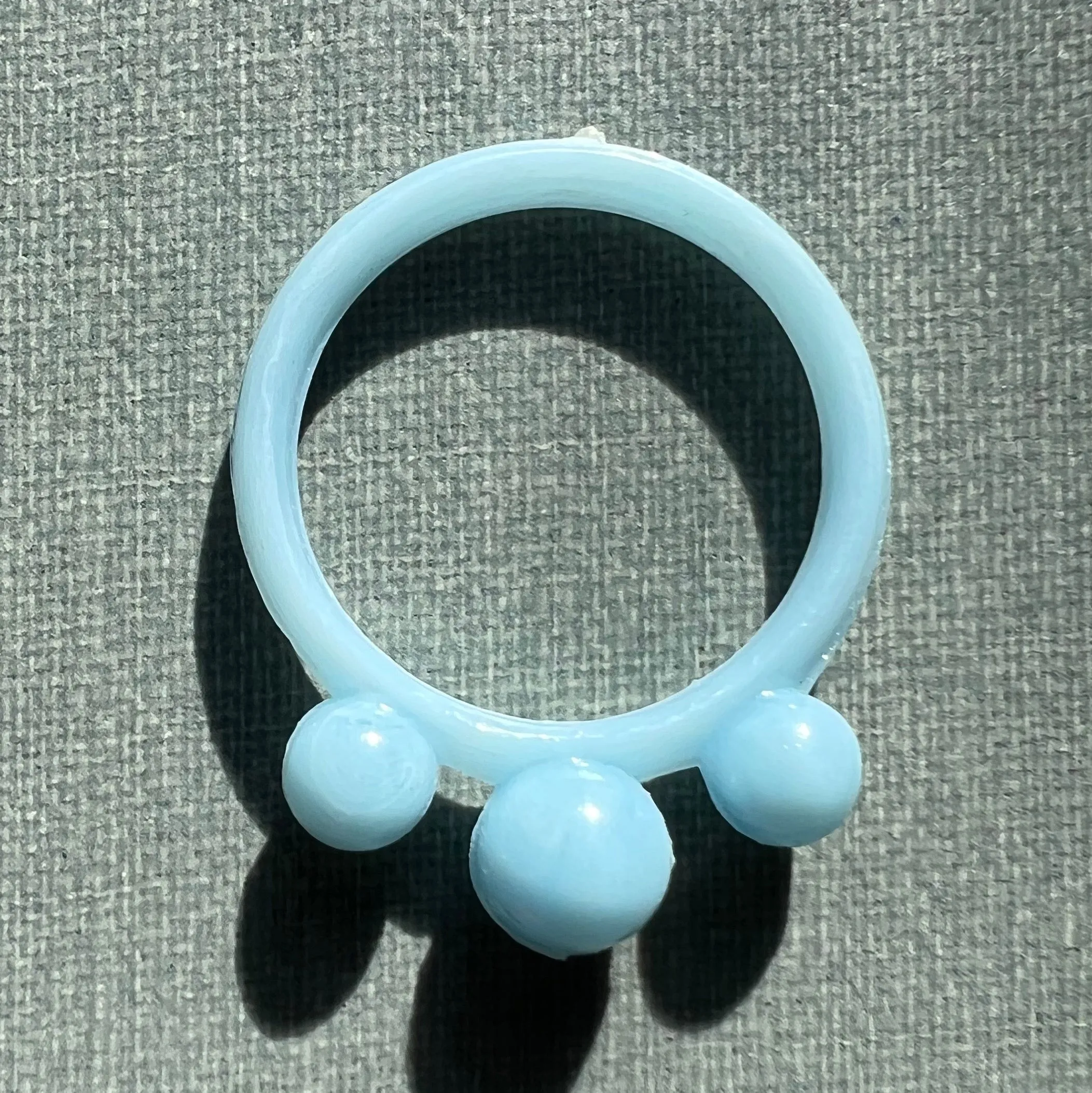 Kitsch Colourful Vintage Plastic Rings