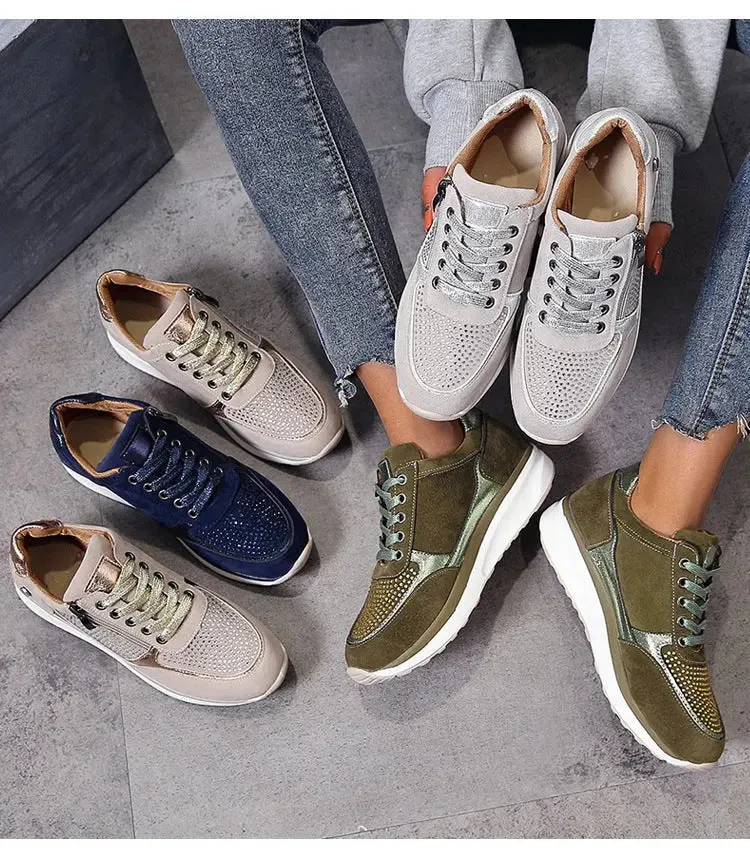 Ladies British style boot women sneakers