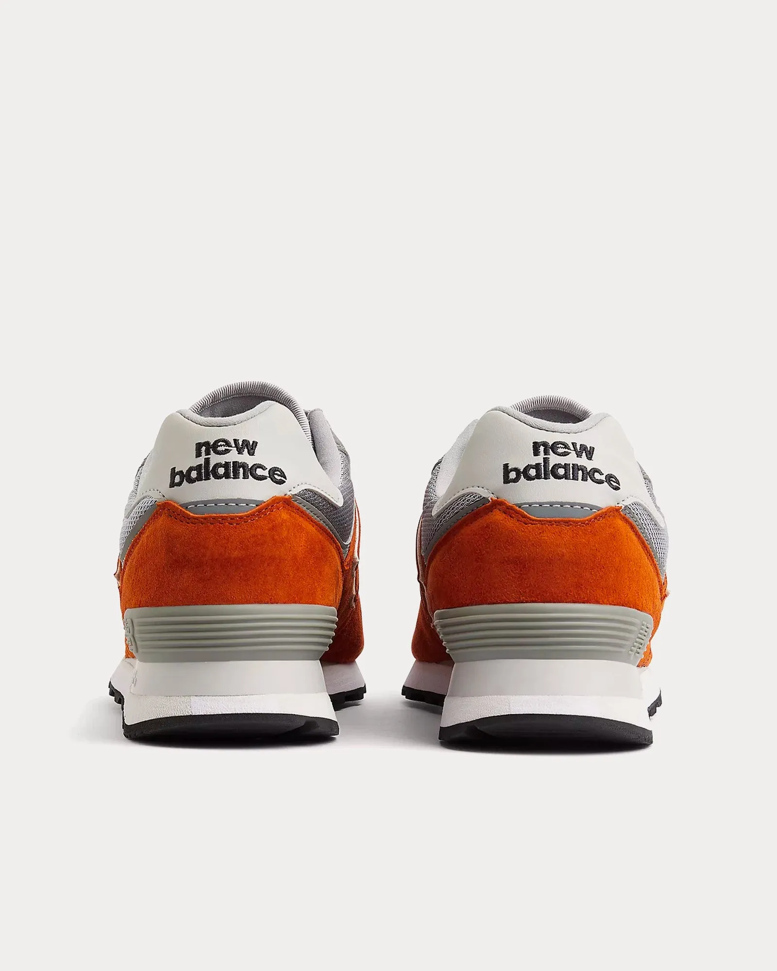 MADE in UK 576 Orange / Alloy / Gray Violet Low Top Sneakers