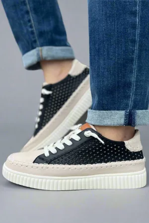 Mazal Perf Sneaker - Black Multi