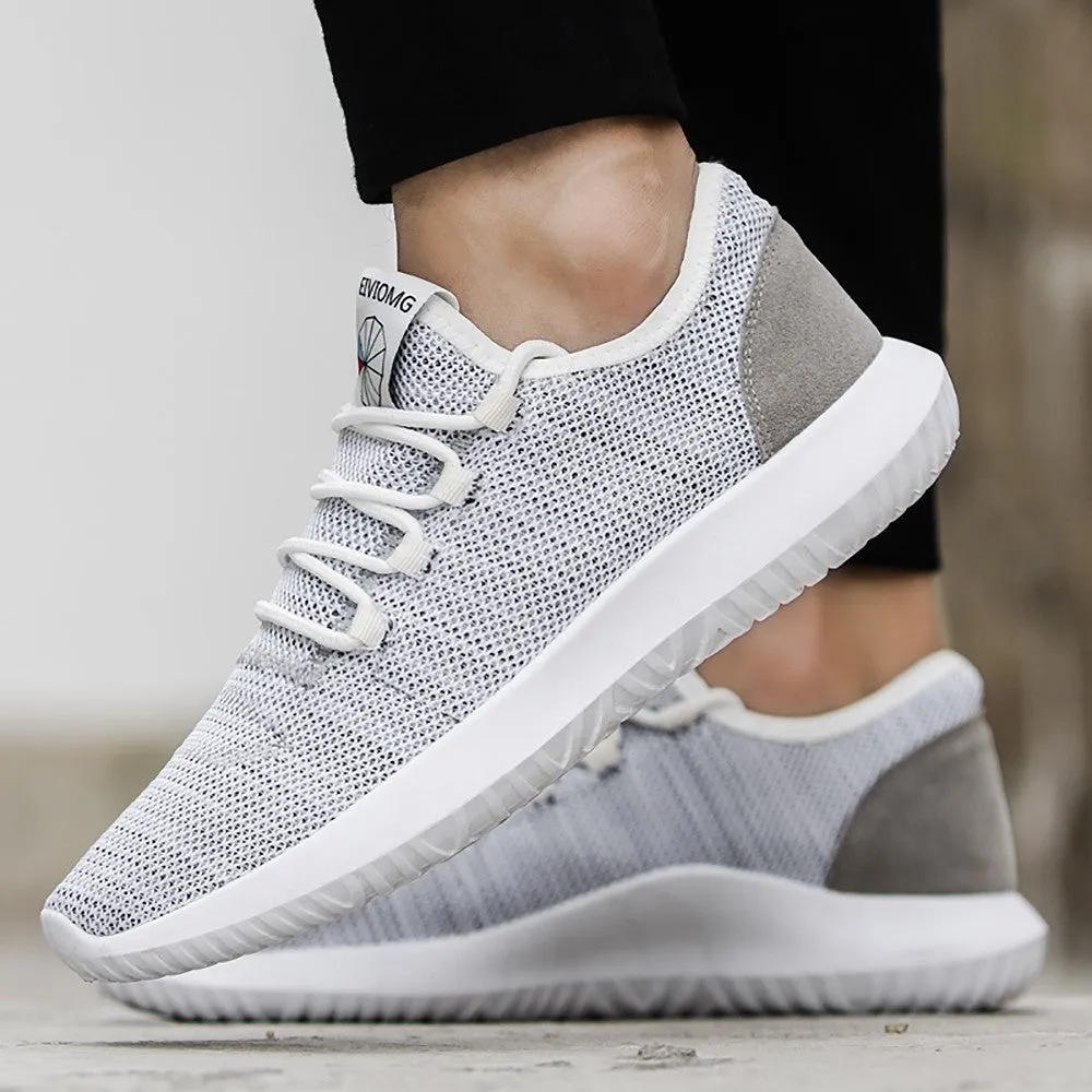 Men Breathable Flat Sneakers