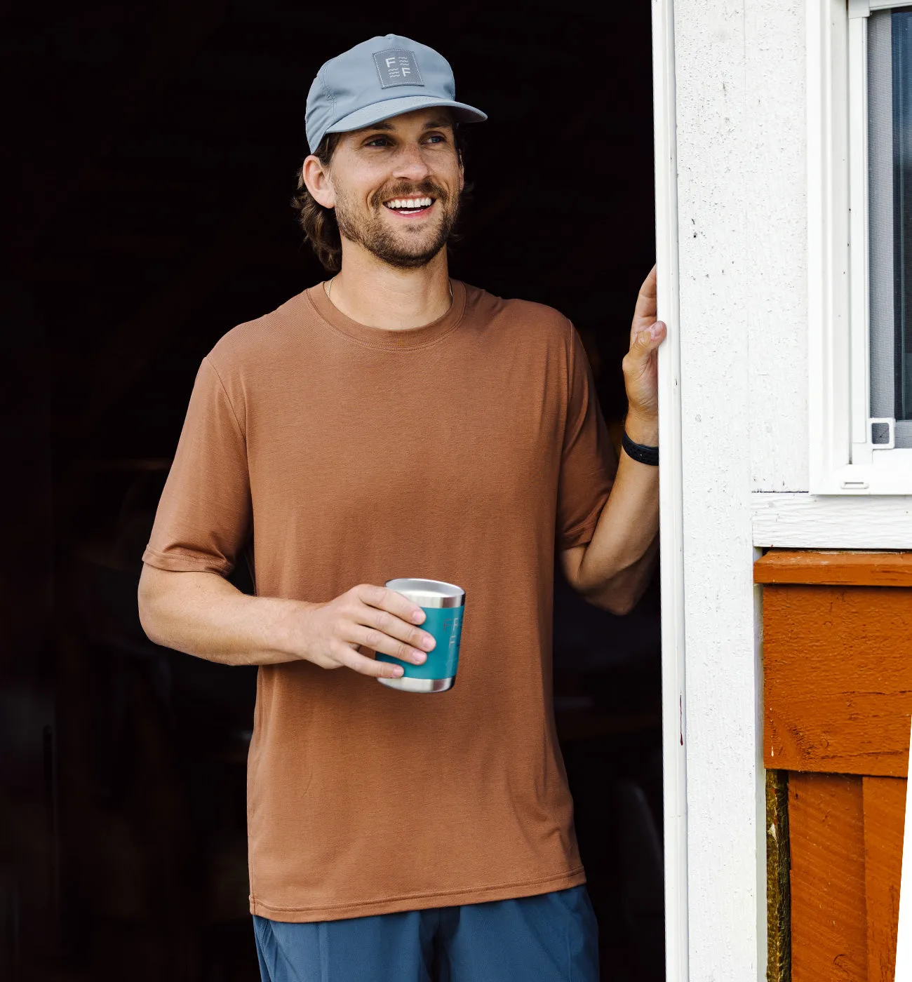 Men's Bamboo Motion Tee - Redwood