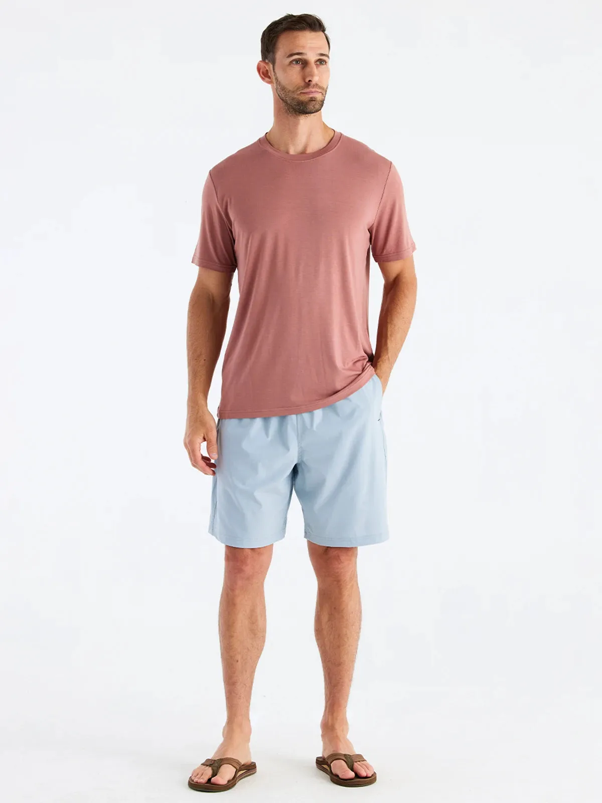 Men's Bamboo Motion Tee - Redwood