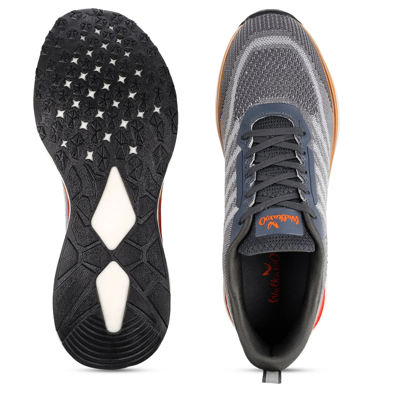Men's Lace-up Sports Shoe - WS9120 Dark Grey