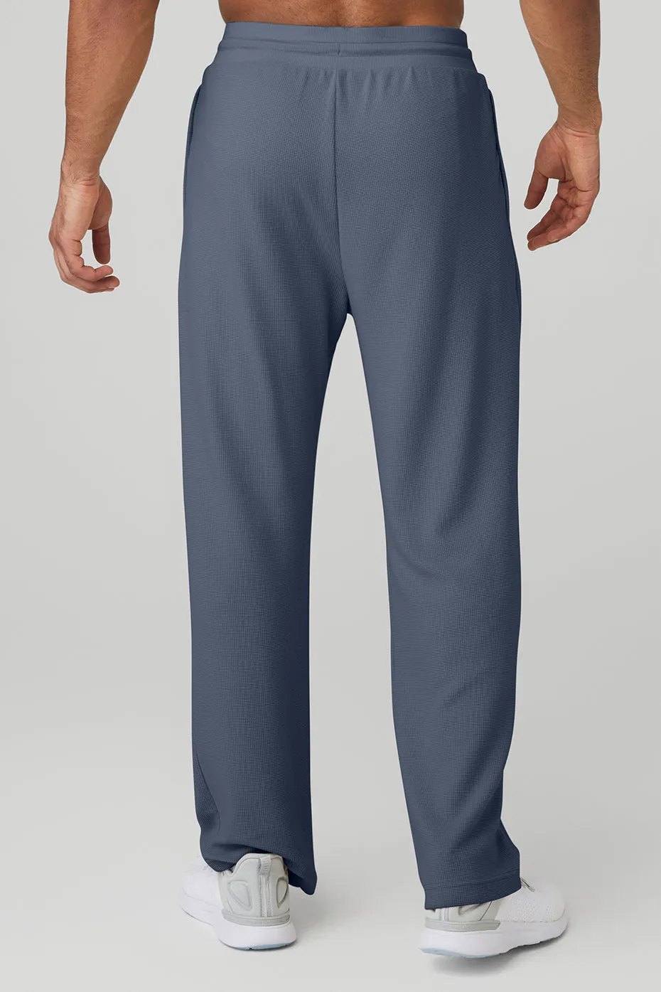 Micro Waffle Fast Break Sweatpant - Bluestone
