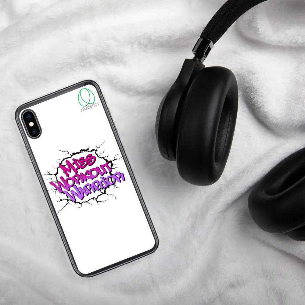 Miss Workout Warrior - iPhone Case
