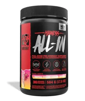 Mutant Madness All-In, Tropical Cyclone - 504 grams Mutant Madness All-In, Tropical Cyclone - 504 grams