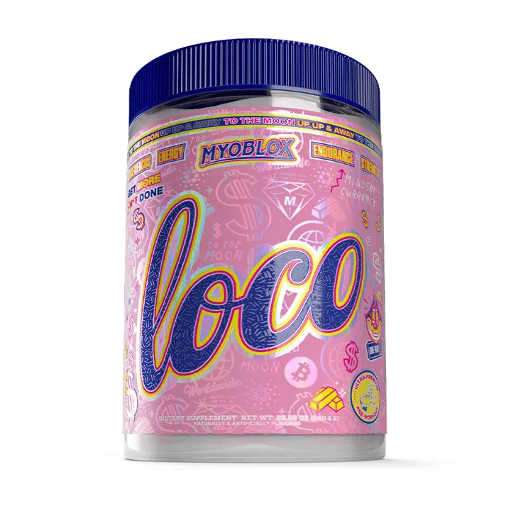 MyoBlox Loco Pre-Workout 640.4g Color Money