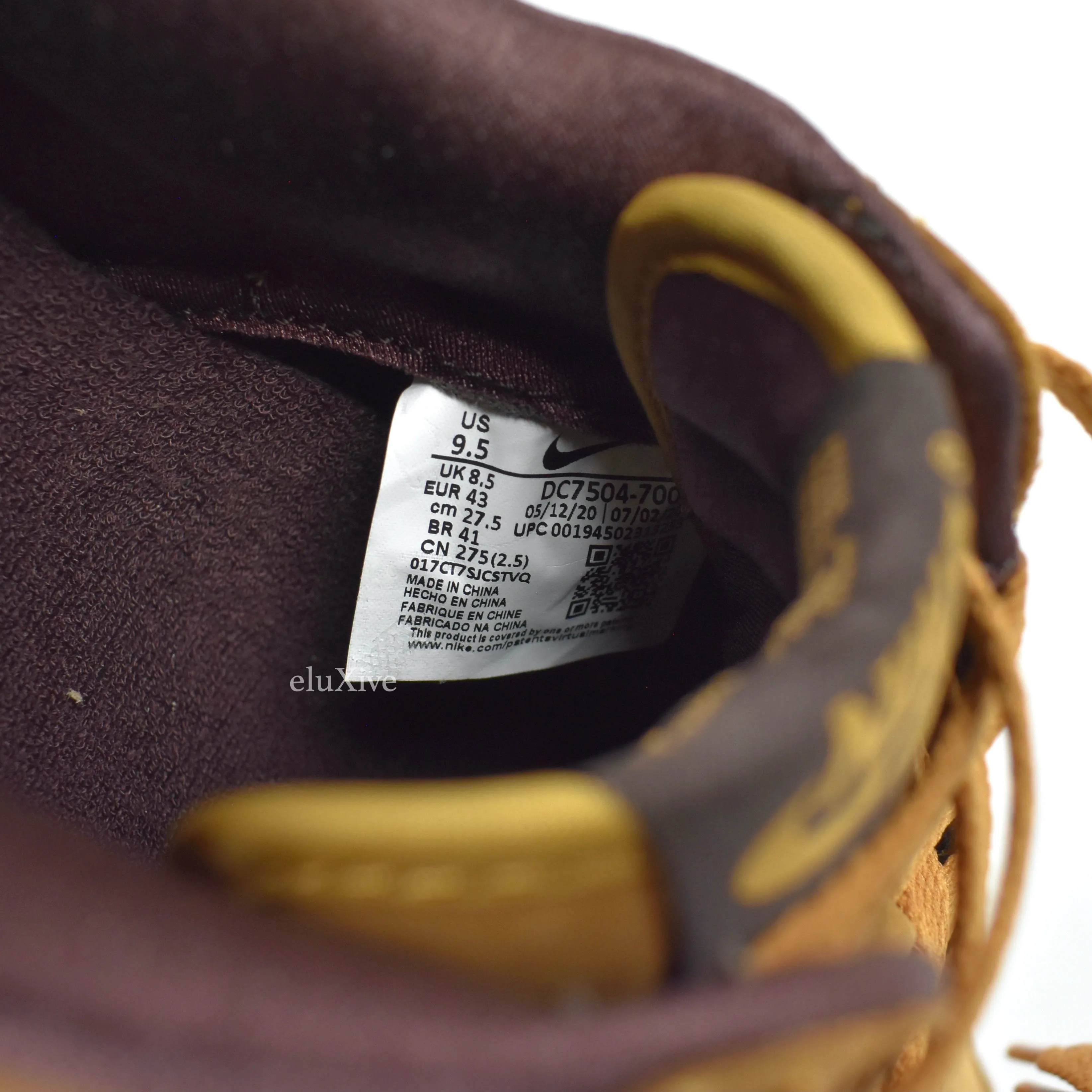Nike - Air Force 1 Low Retro SP (Wheat/Mocha)