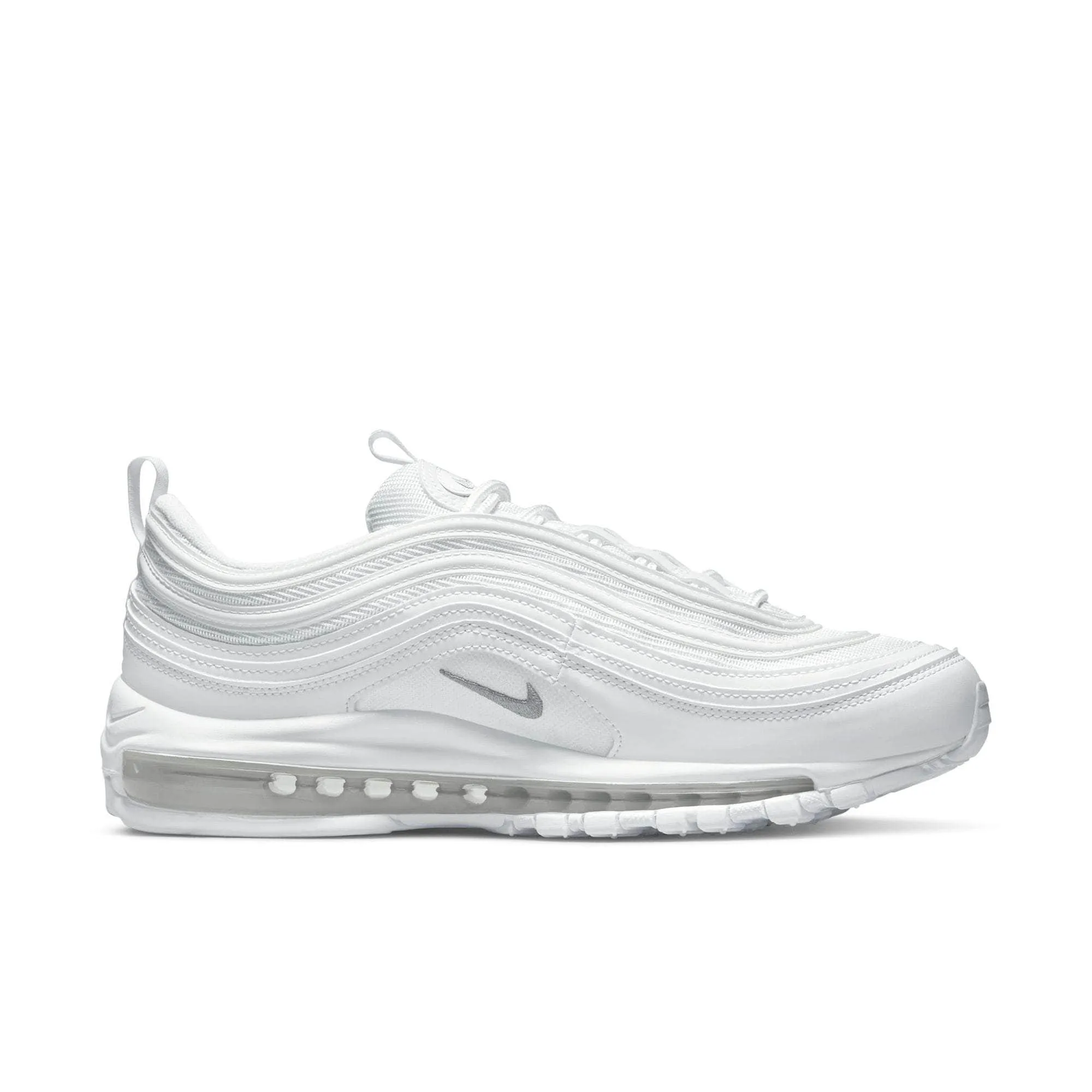 Nike Air Max 97 "Triple White Wolf Grey" - Men's
