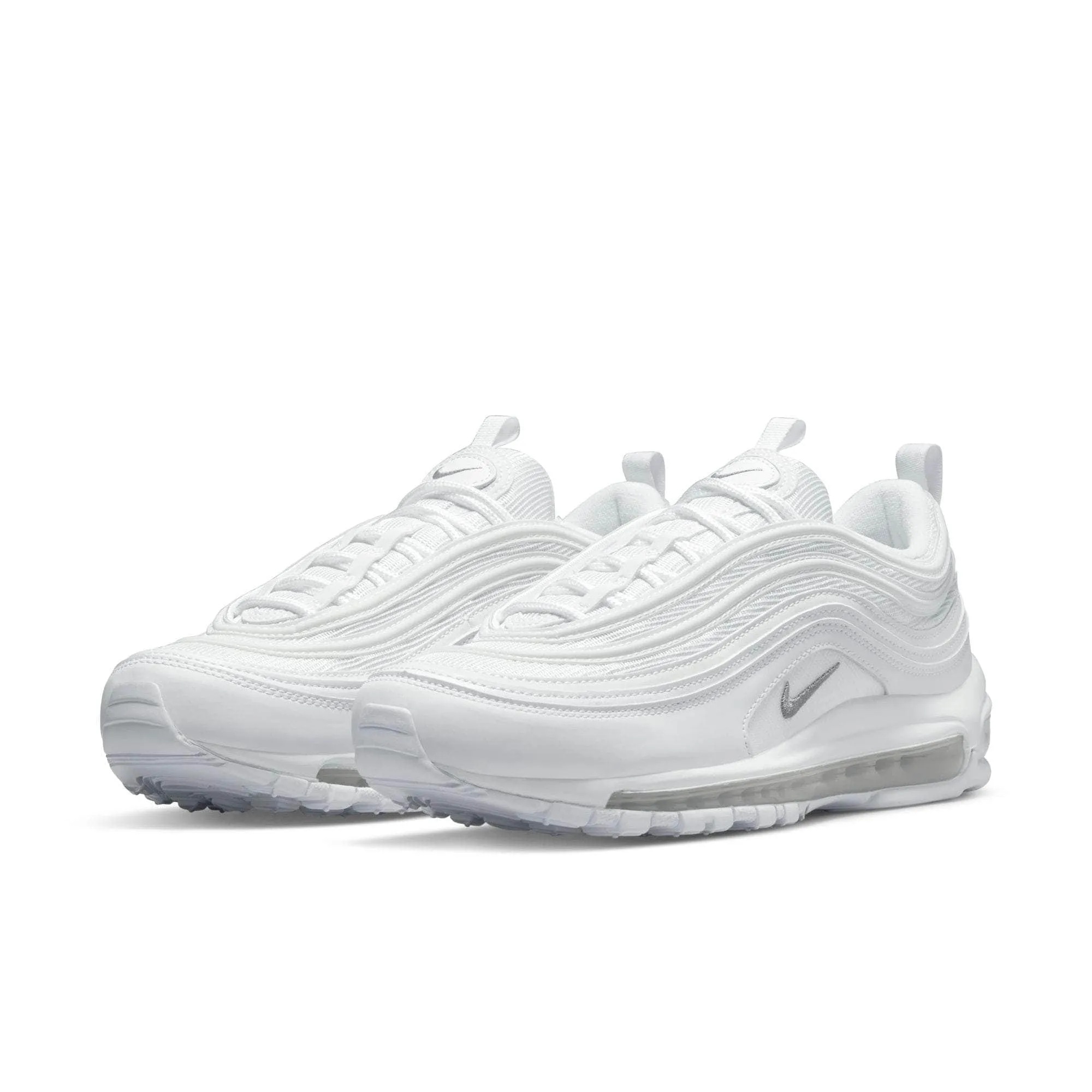Nike Air Max 97 "Triple White Wolf Grey" - Men's