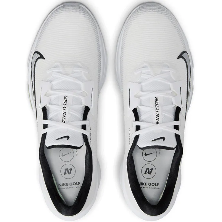 Nike Air Zoom Infinity Tour 2 NXT Golf Shoes - White/Vapour Green/Pure Platinum/Black