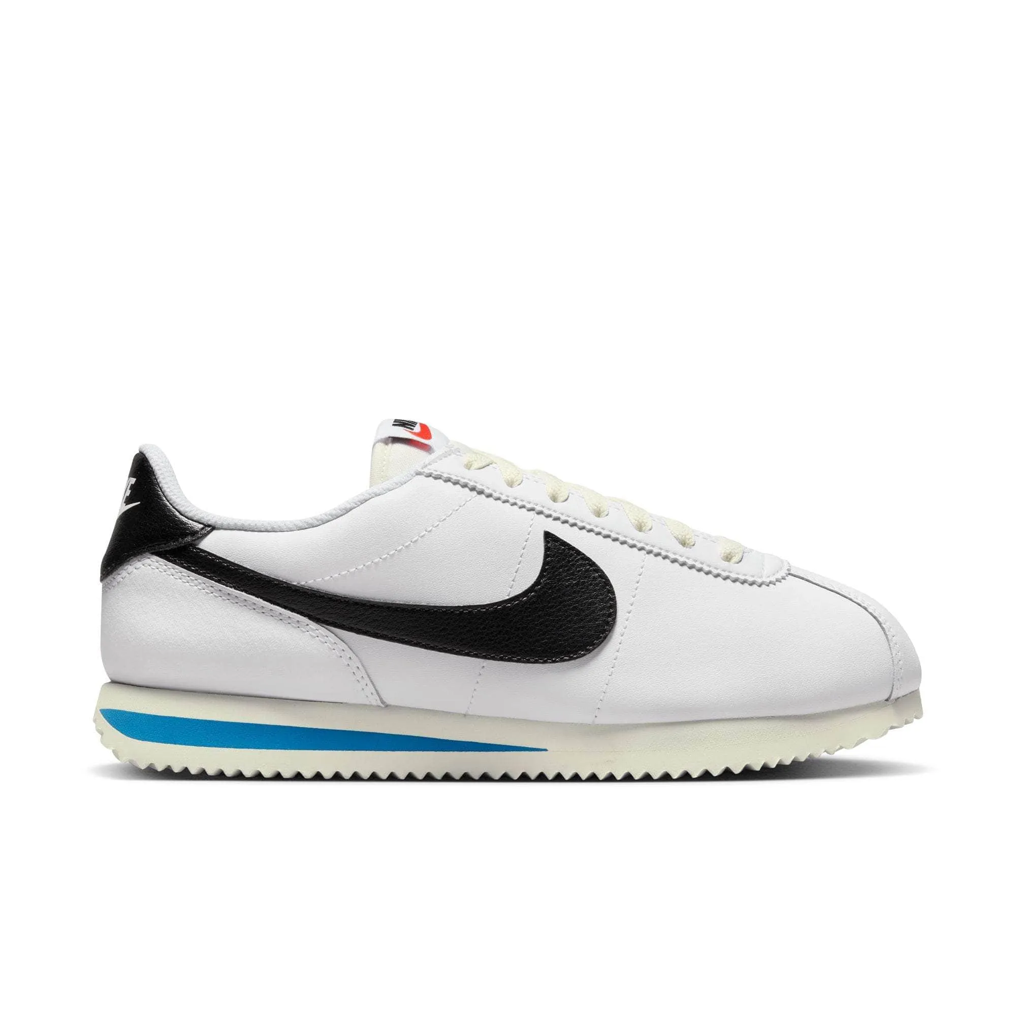 Nike Cortez White Black Light Photo Blue - Women's