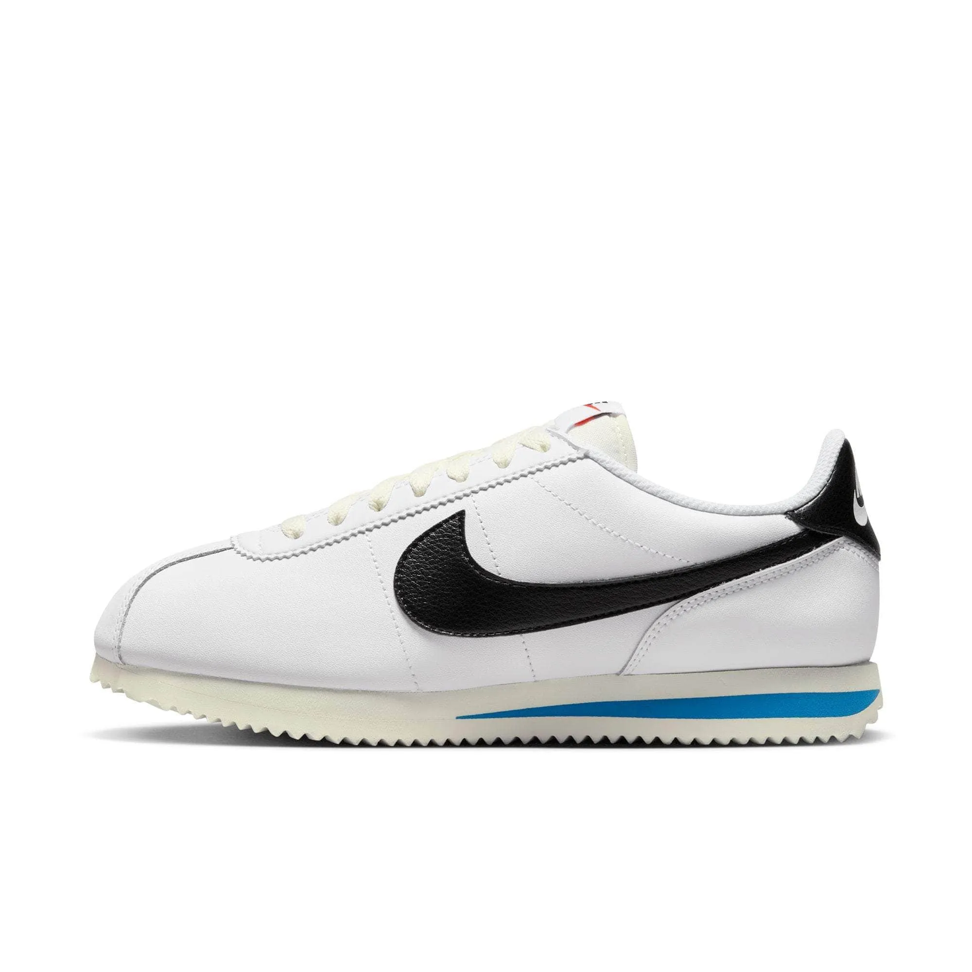 Nike Cortez White Black Light Photo Blue - Women's