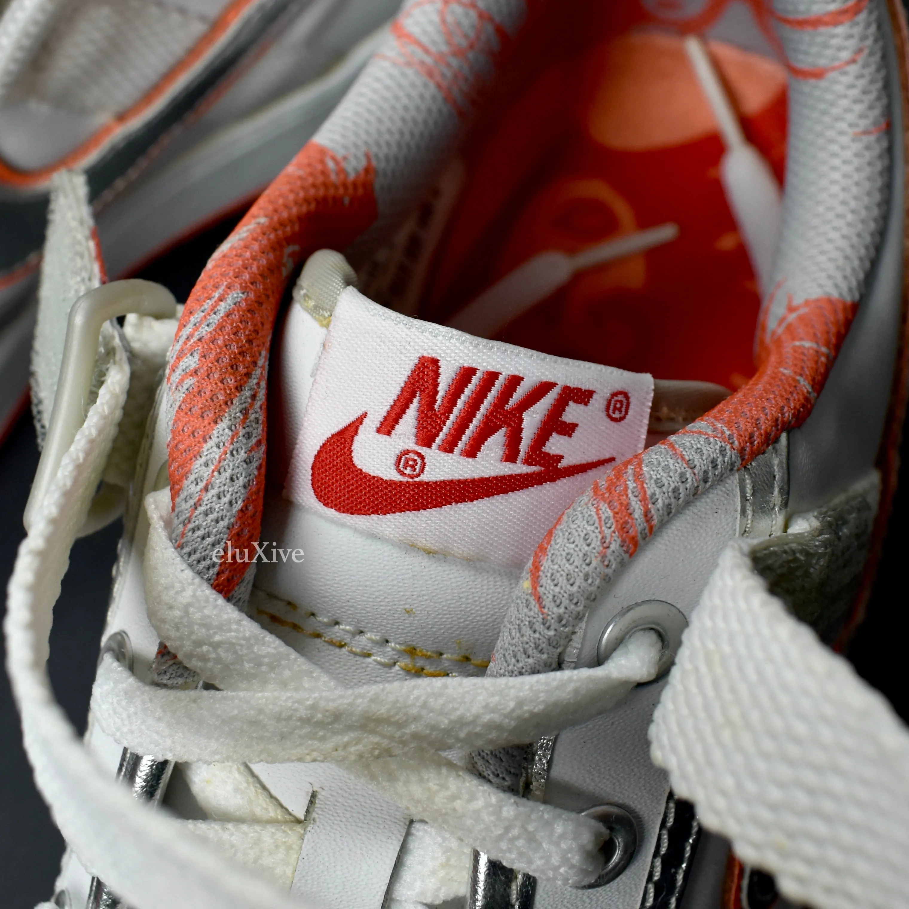 Nike - Vandal Low (White/Silver/Orange)