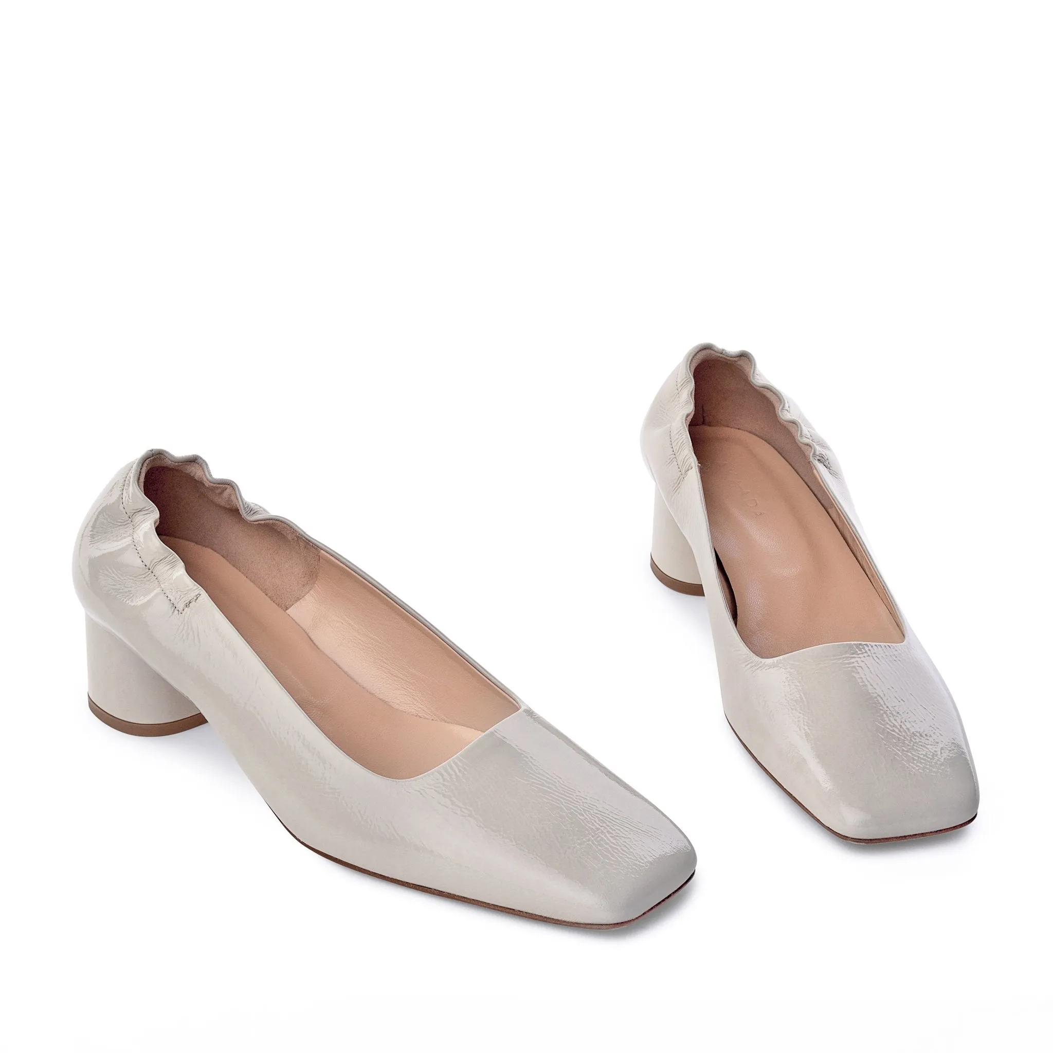 Nyoko Cream Soft Naplak Pumps