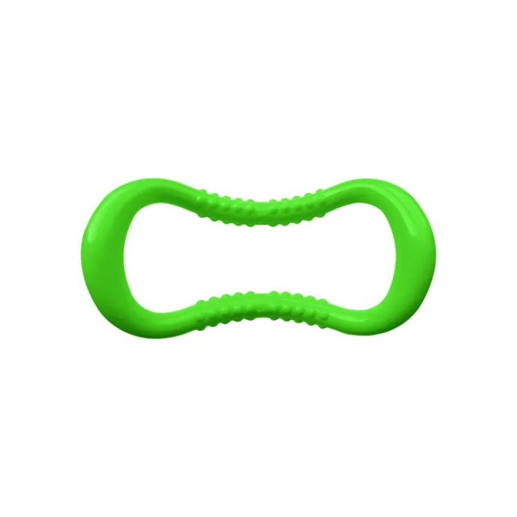 PP Double Massage Point Yoga Circle Fascia Stretching Ring Pilates Resistance Ring (Grass Green)