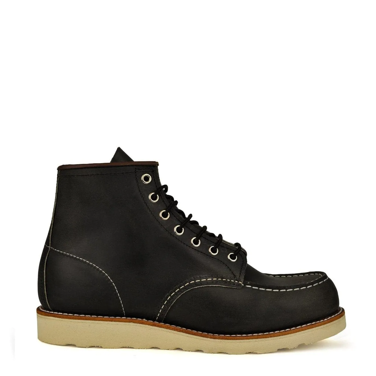 Red Wing 6-Inch Classic Moc Boot Charcoal Rough & Tough