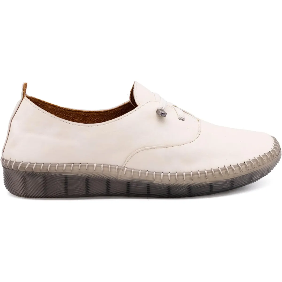 REECE WOMEN'S CASUAL SOFT COMFORT INSOLE LACE-UP PLIMSOLE SHOES