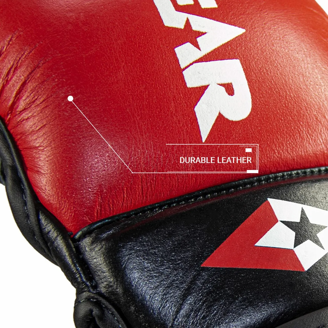 REVGEAR PRO SERIES MS1 MMA TRAINING AND SPARRING GLOVE - RED