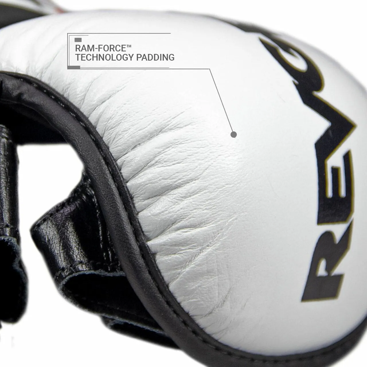 REVGEAR PRO SERIES MS1 MMA TRAINING AND SPARRING GLOVE - WHITE