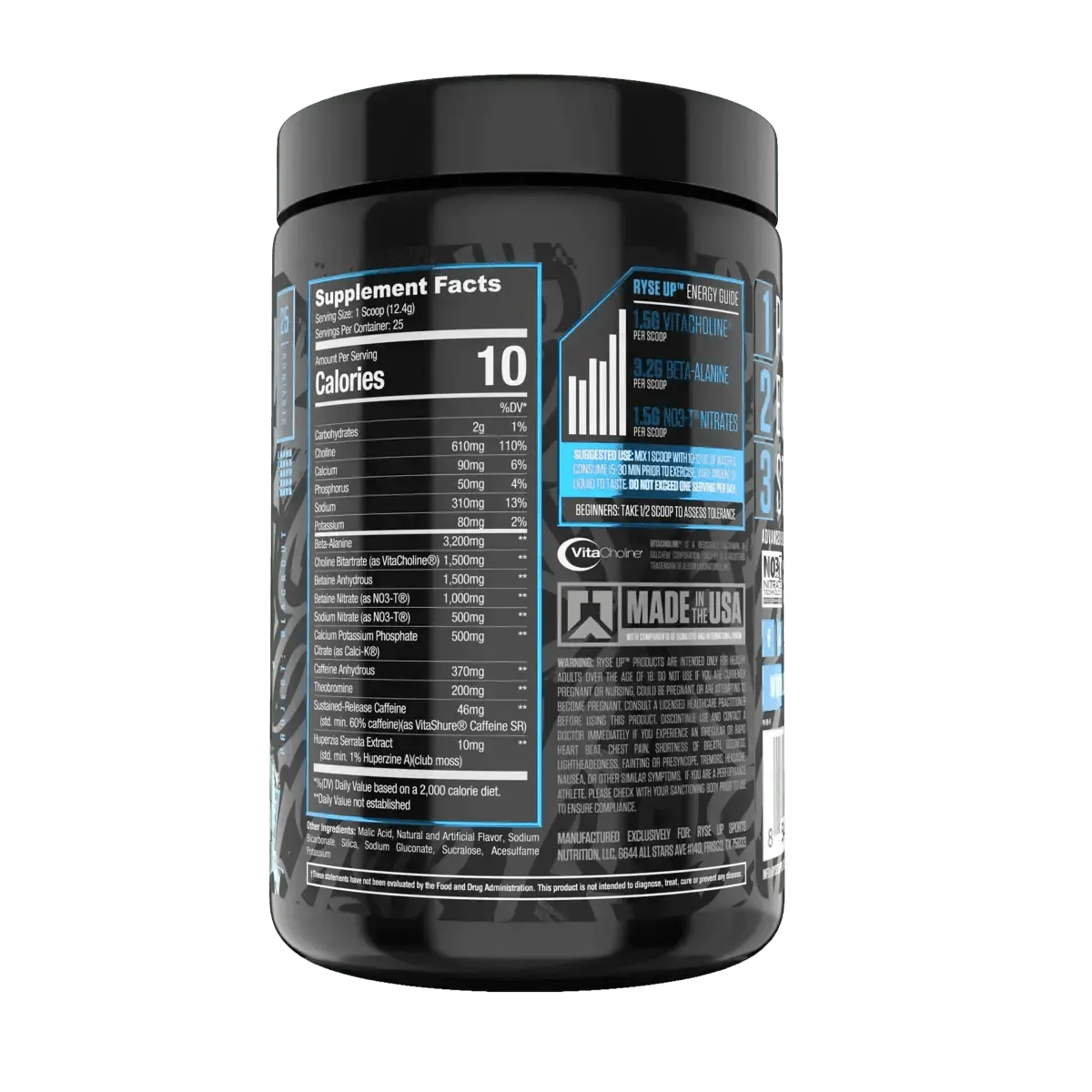 Ryse Blackout Pre Workout