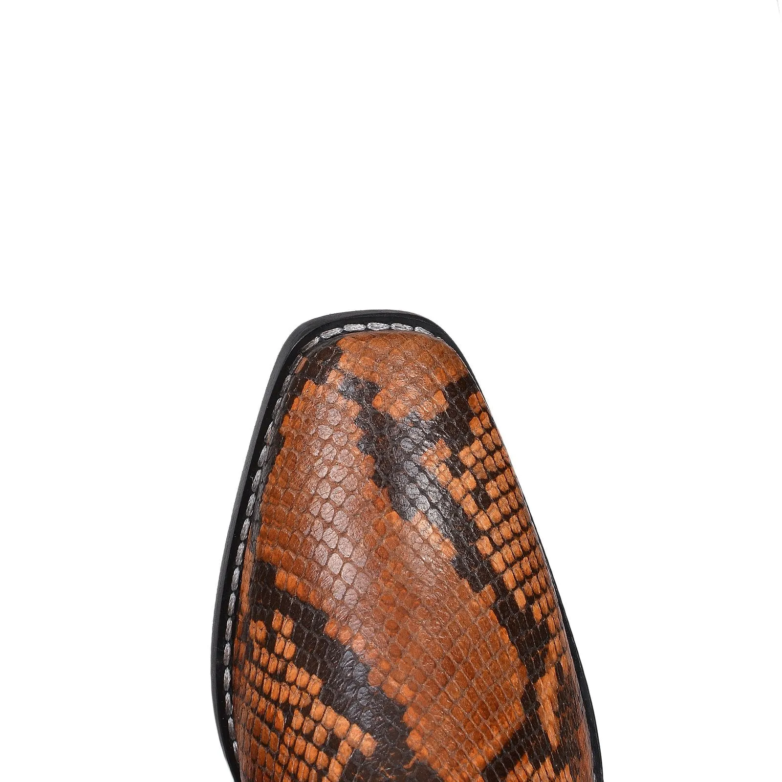 Sally Snake Lux Mid Ankle Boots