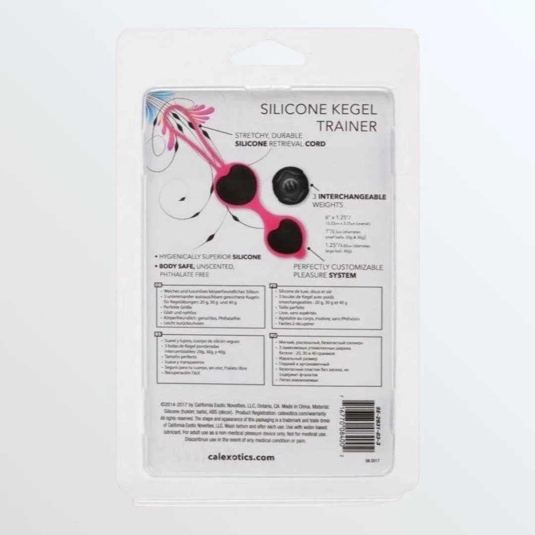 Silicone Kegel Trainer - Black