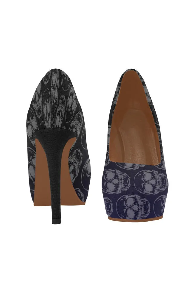 SKULLS Women's High Heels (Model 044)
