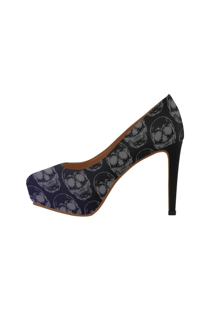 SKULLS Women's High Heels (Model 044)