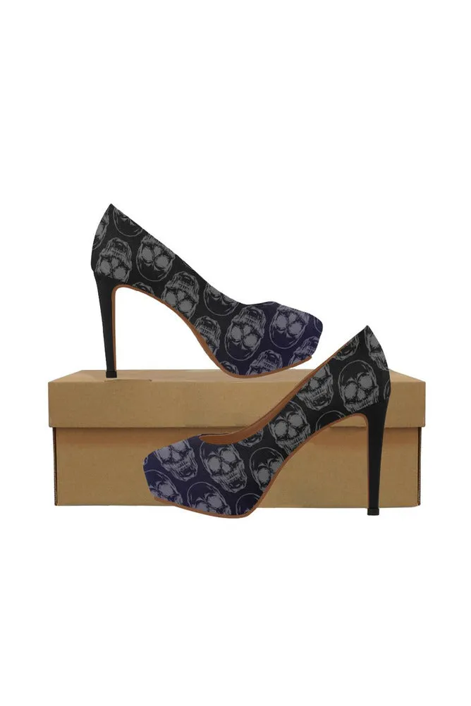 SKULLS Women's High Heels (Model 044)