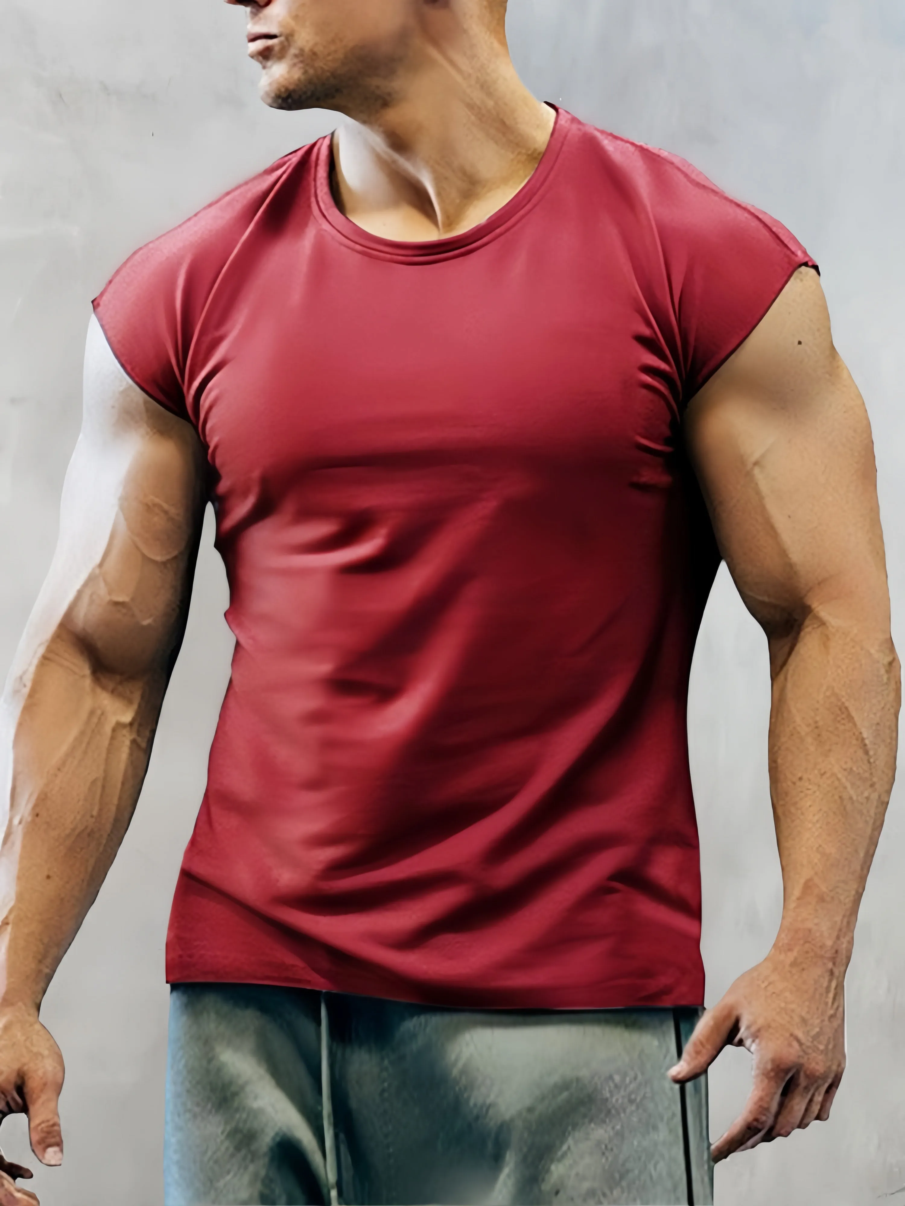 Solid Gym Workout Tank Top