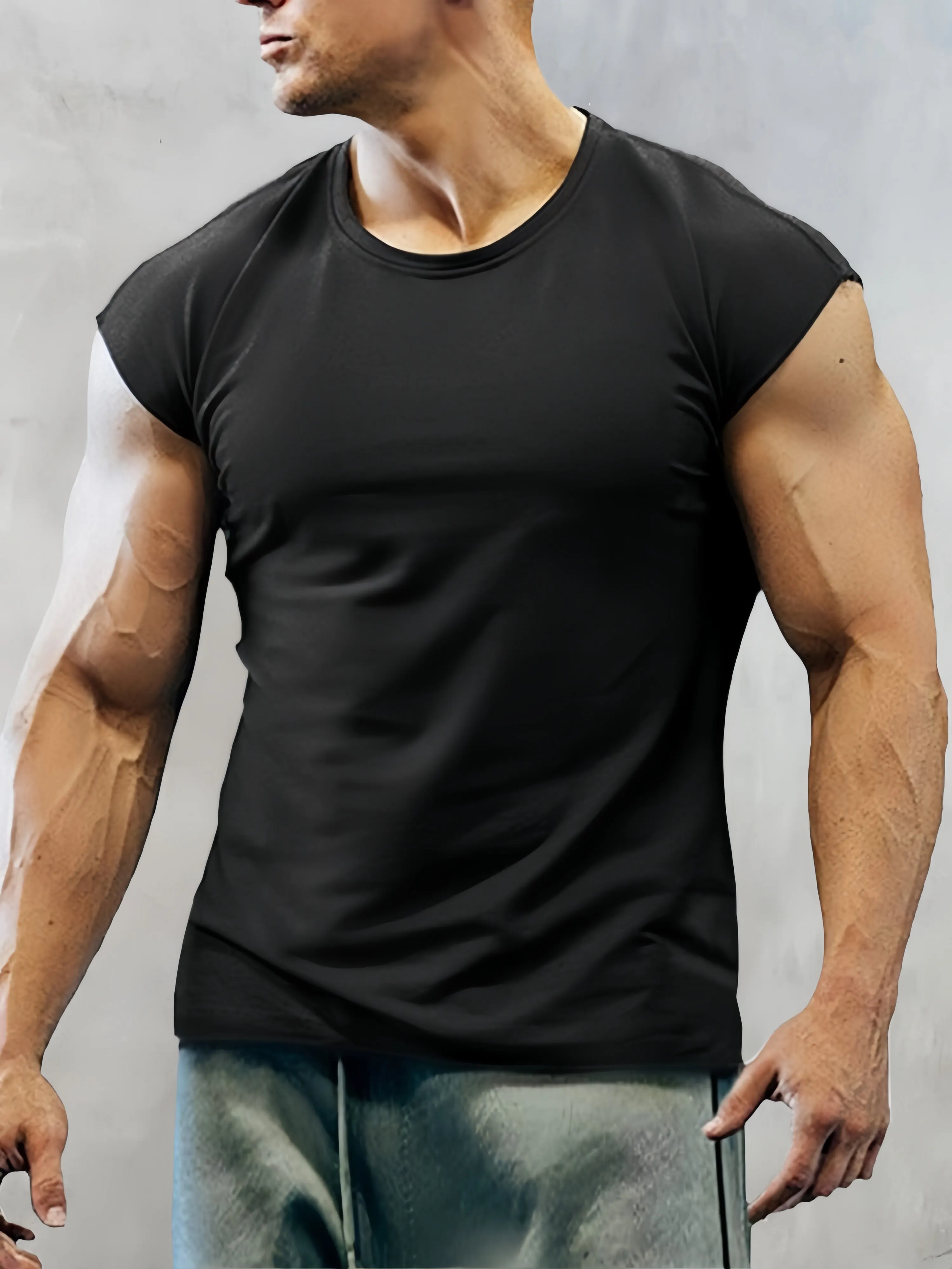 Solid Gym Workout Tank Top