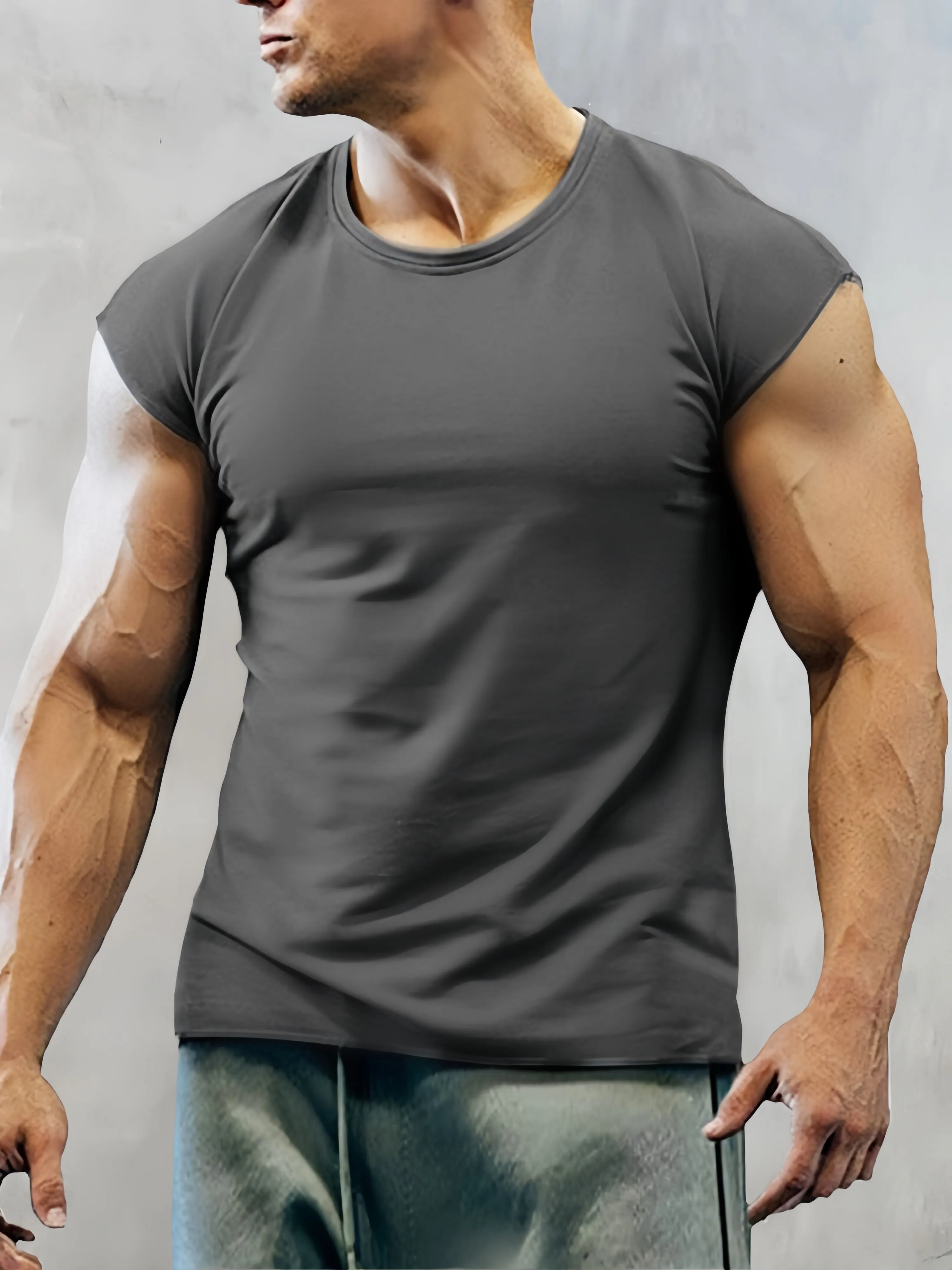 Solid Gym Workout Tank Top