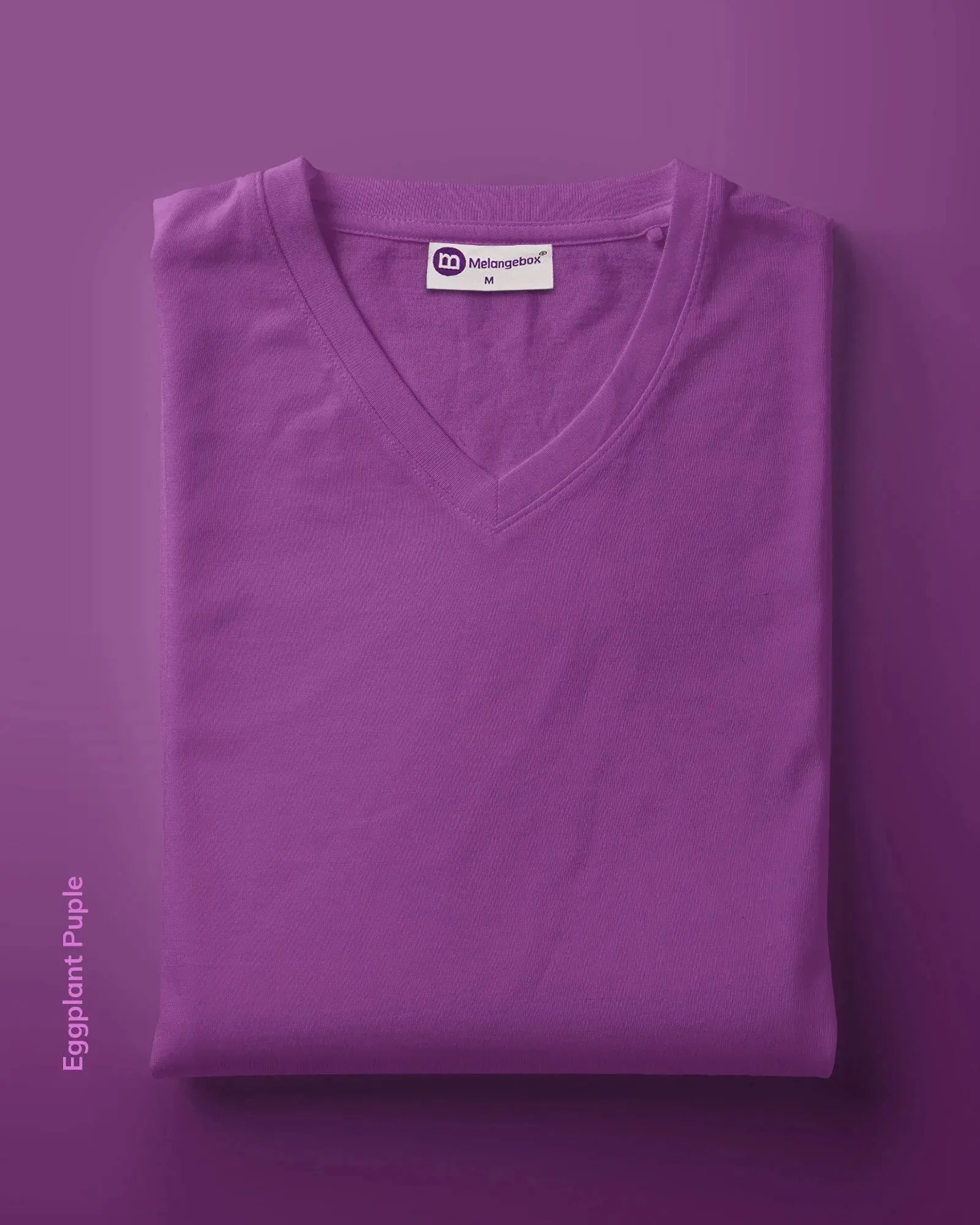 Solid Pack Of 12: V Neck Half Sleeves