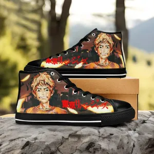 Takemichi Hanagaki Tokyo Revengers Shoes High Tops Sneakers for Kids and Adults